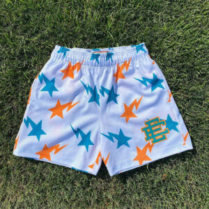 ERIC EMANUEL X BAPE MIAMI BASIC MESH SHORT