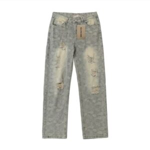 BALENCIAGA RIPPED DIRTY JEANS